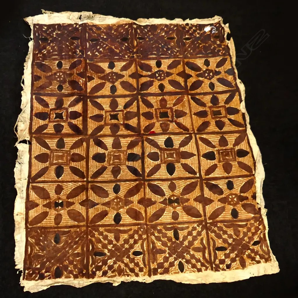 A 1930-50s period Samoan Tapa, Image 1++